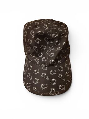 Sprints Accessories Hat Baseball Cap with White Rabbit Print OSFA